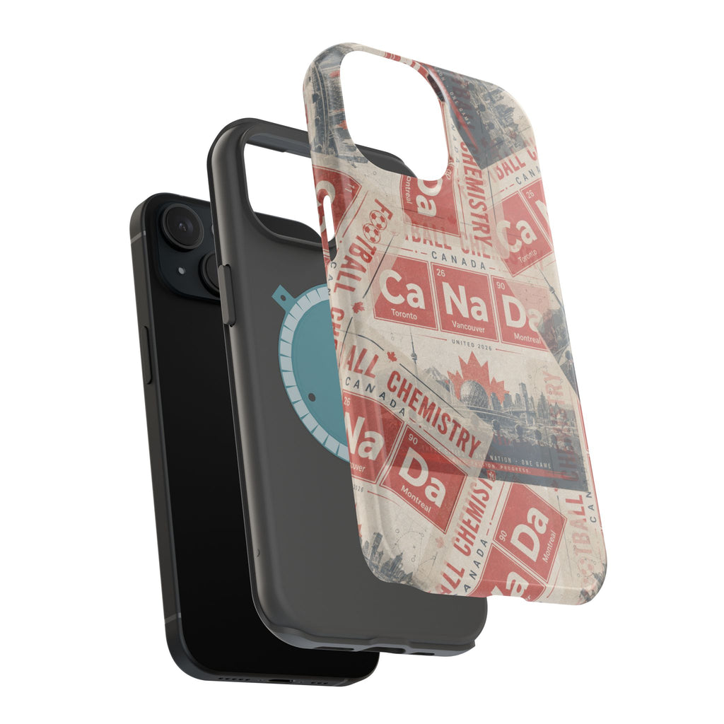 Canada Football Phone Case | Red. The base element.