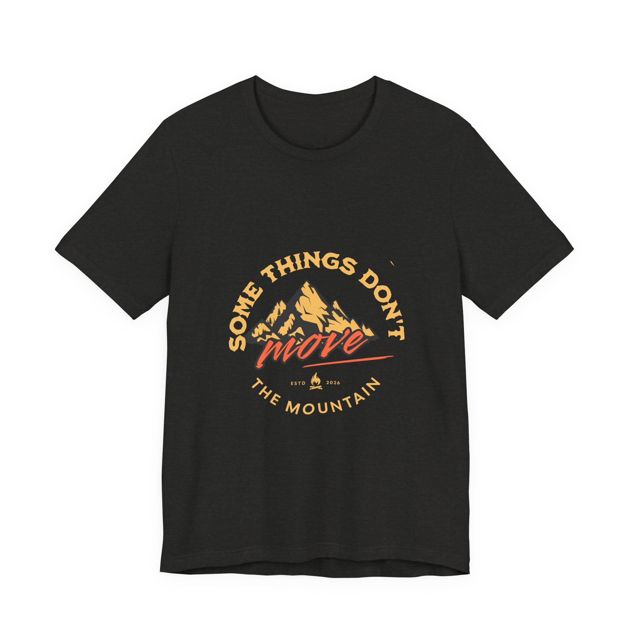 Some Things Don't Move | Men's Motivational Graphic The Nomad Anchor T-Shirt