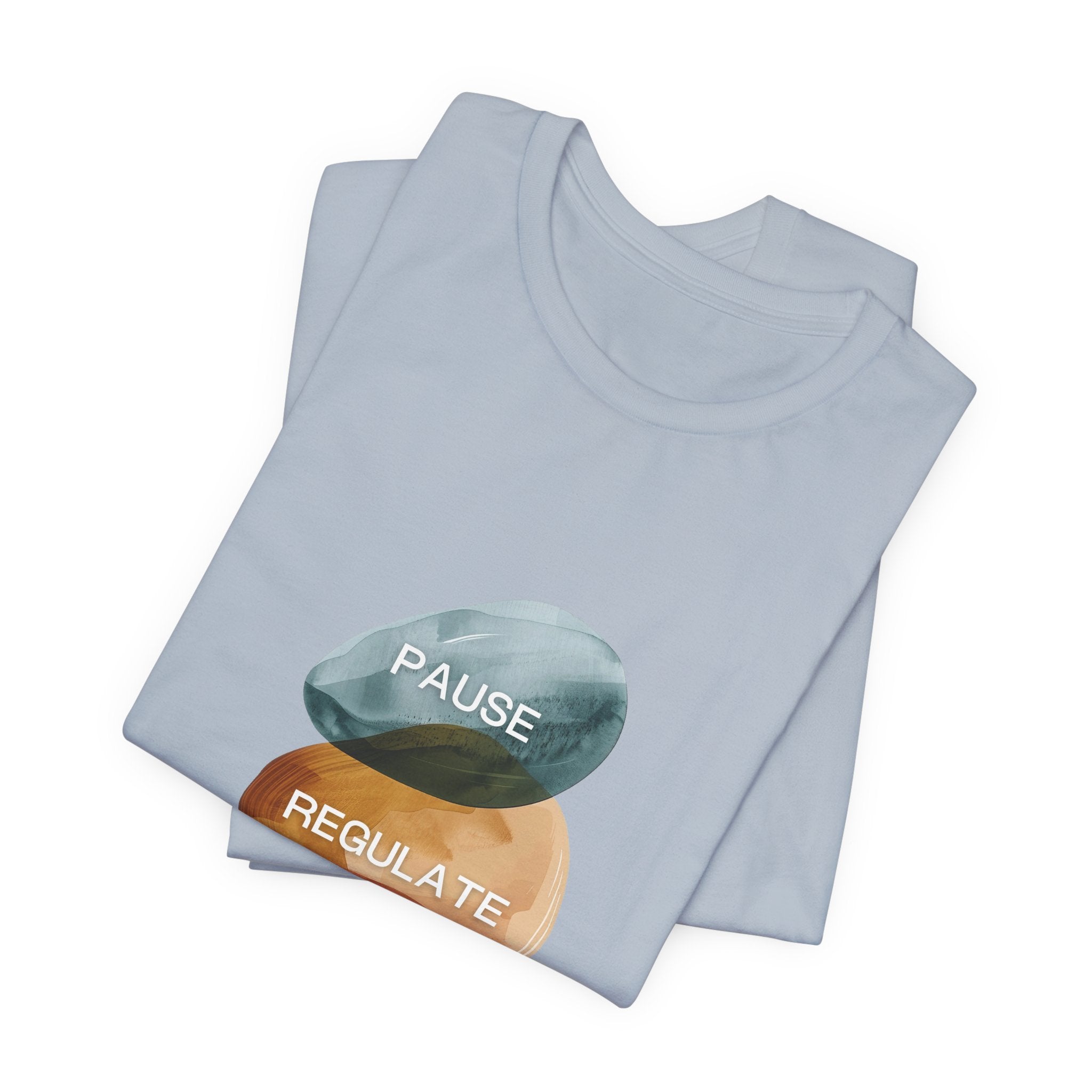 Pause Regulate Respond | Women's Motivational Graphic Vintage Women T-Shirt