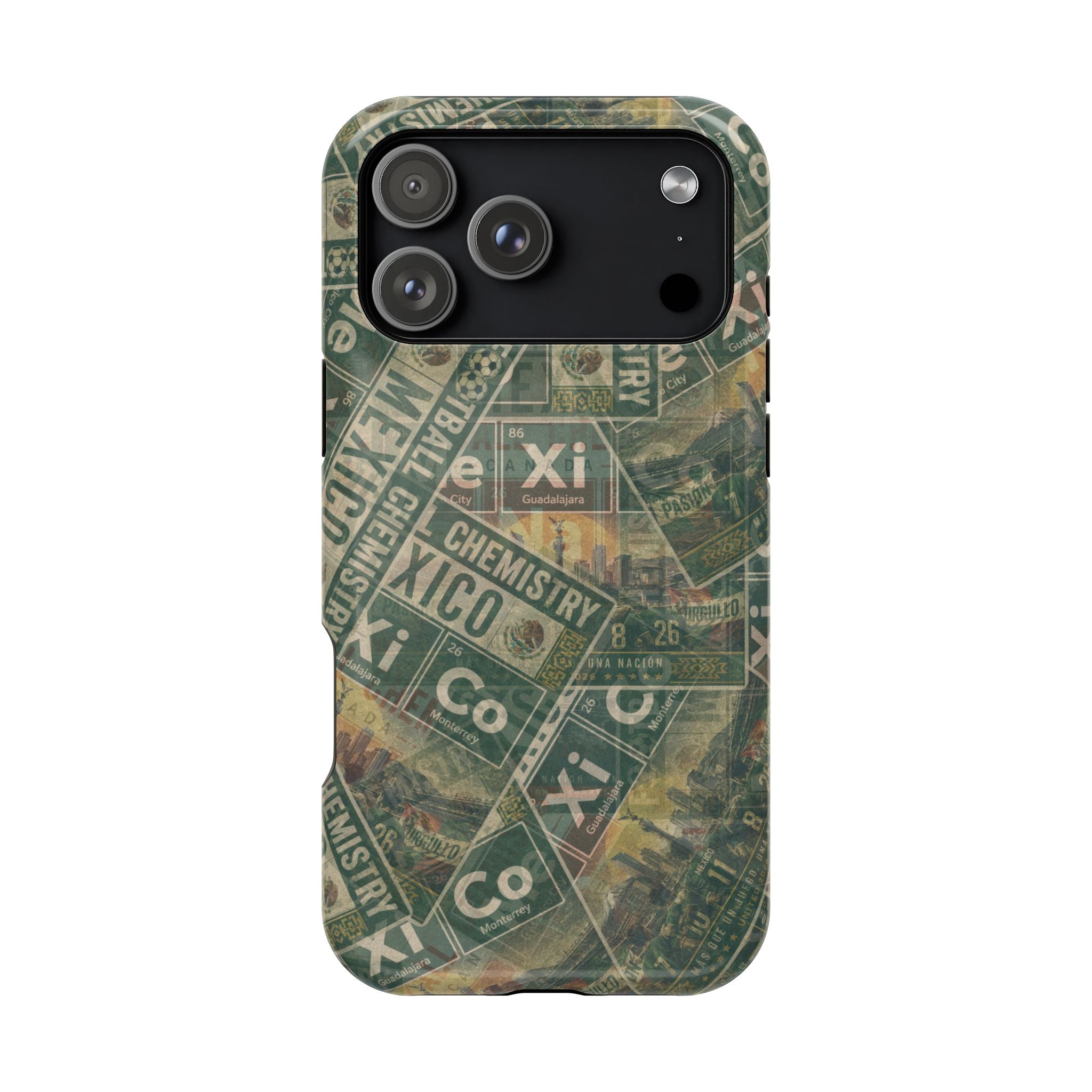 Mexico Football Phone Case | Green. Bonded loud.