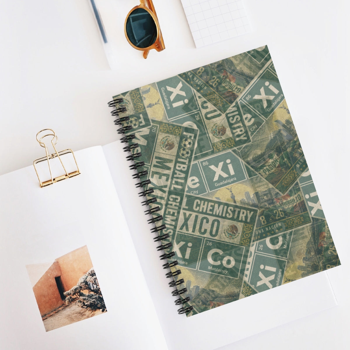 Mexico Football Notebook | Green. Bonded Loud.