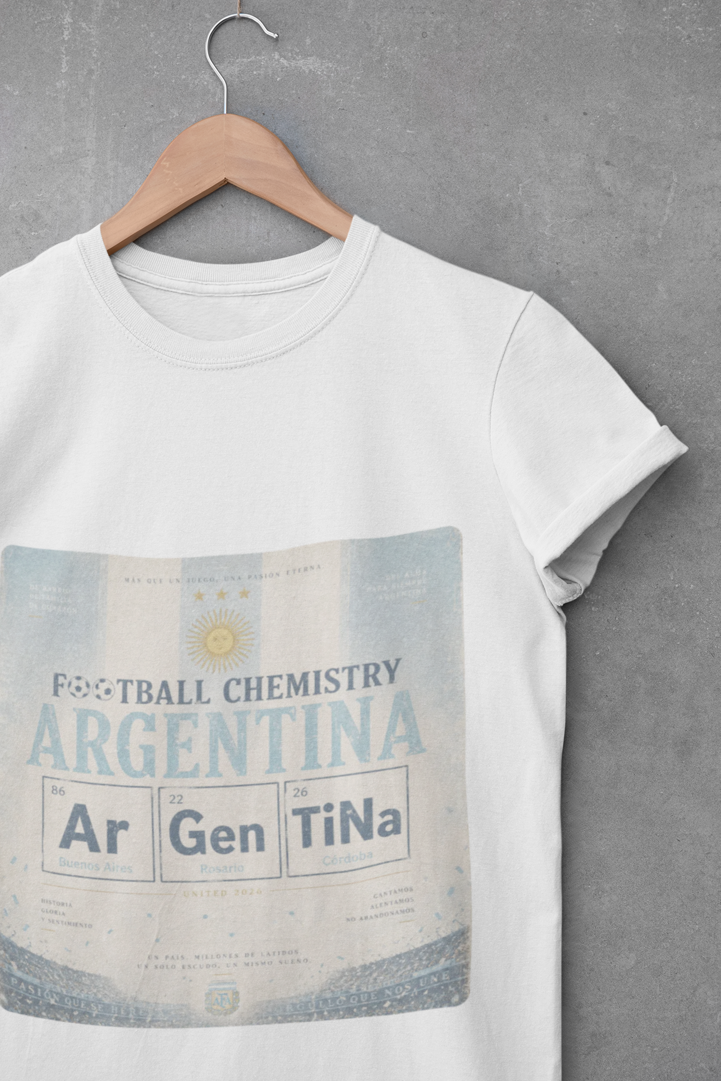 Argentina Football Tee | Celeste. Always.