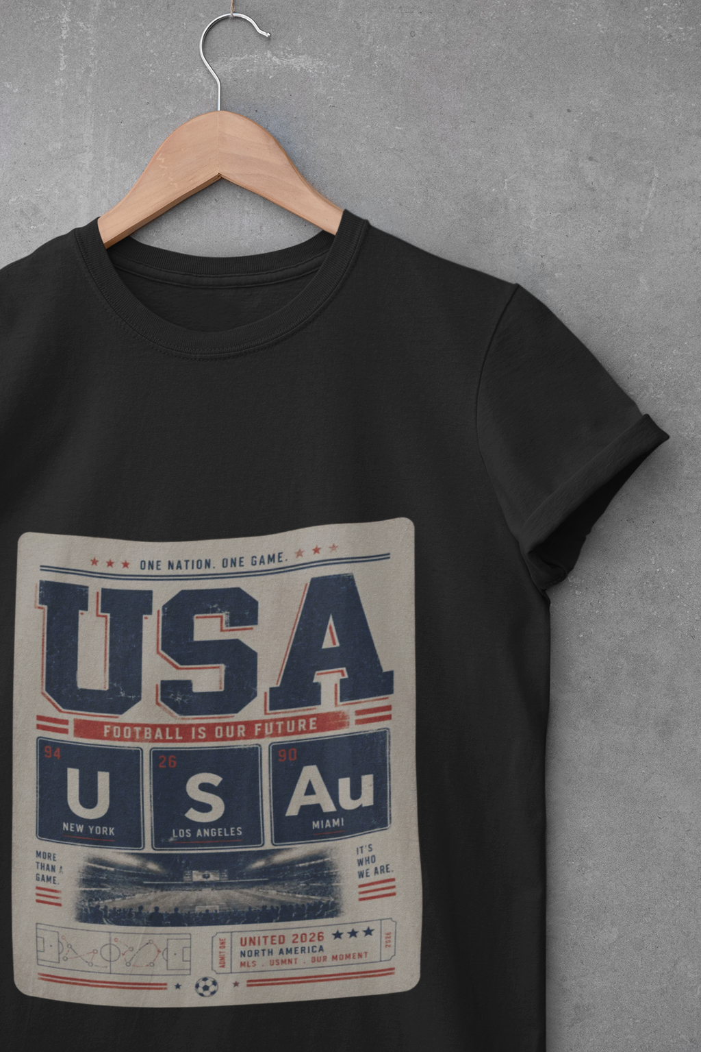 USA Football Tee | Heritage. Earned, not given.