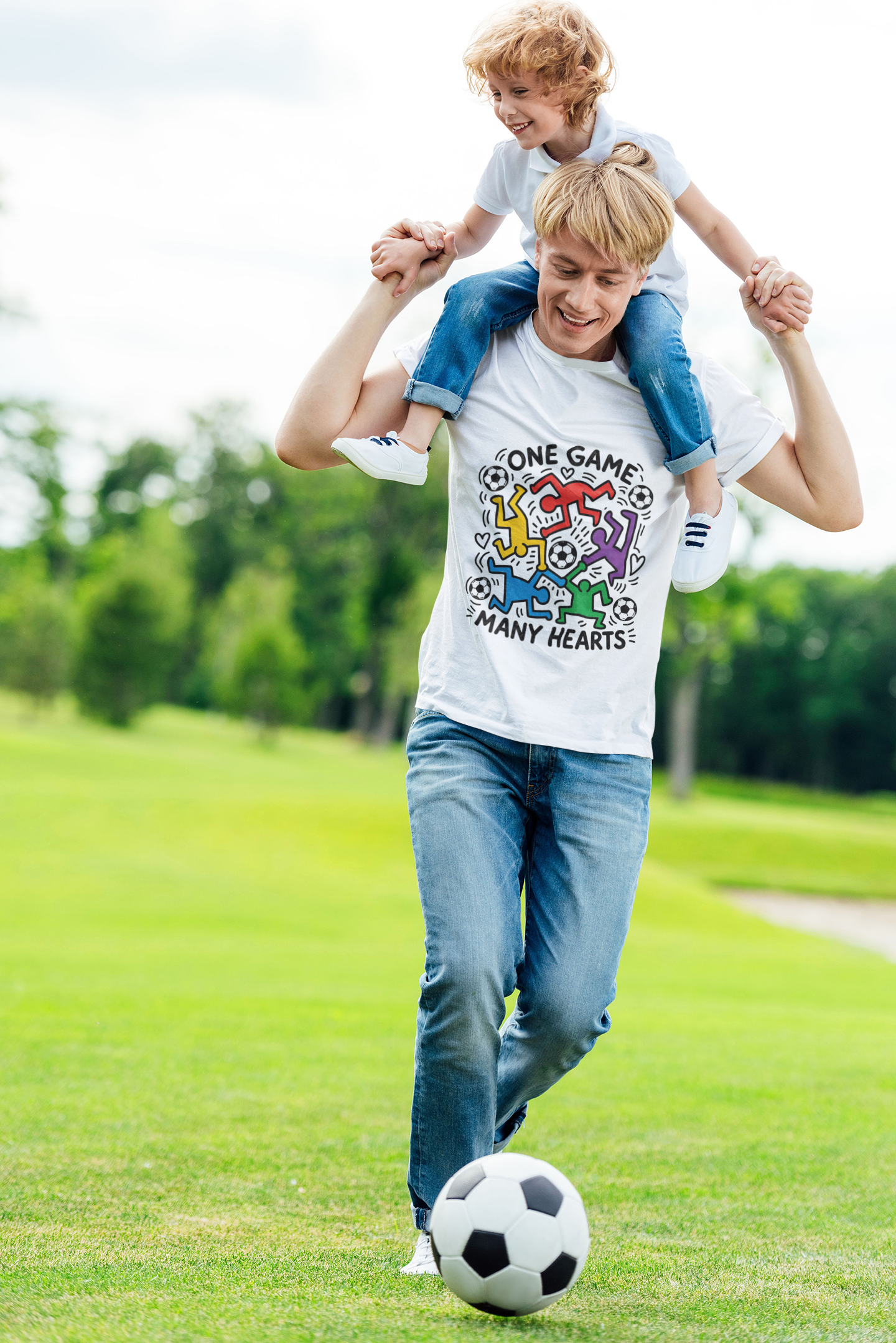 Football Tee | One ball. Every heart.