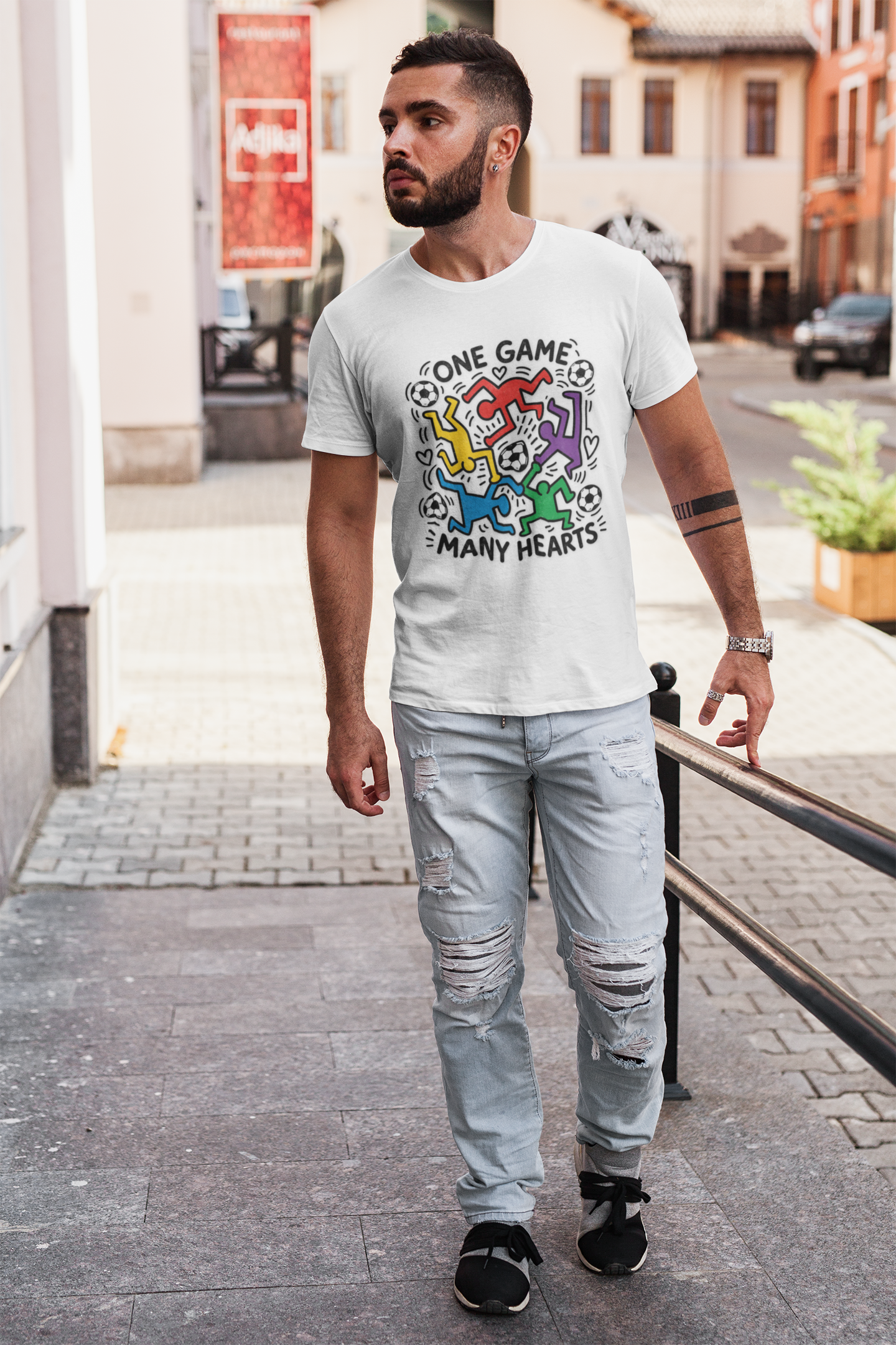 Football Tee | One ball. Every heart.