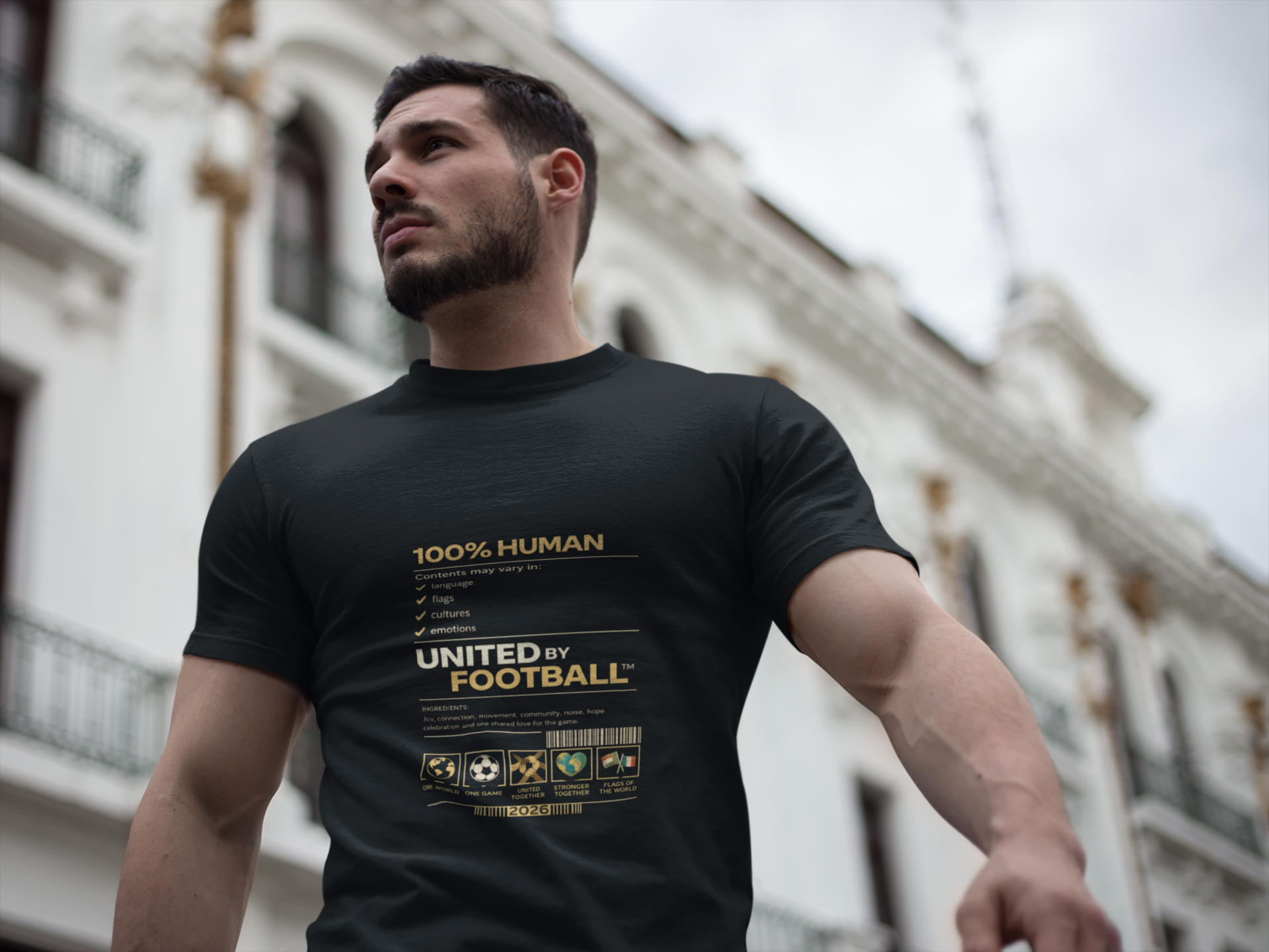 Football Tee | A hundred percent. Together.