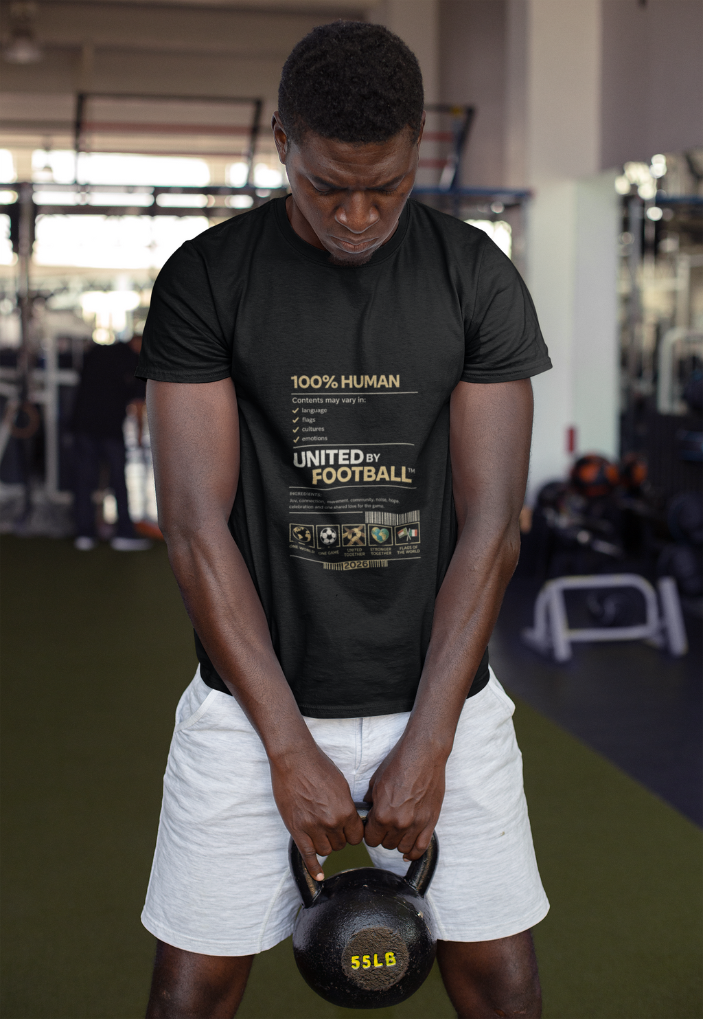 Football Tee | A hundred percent. Together.