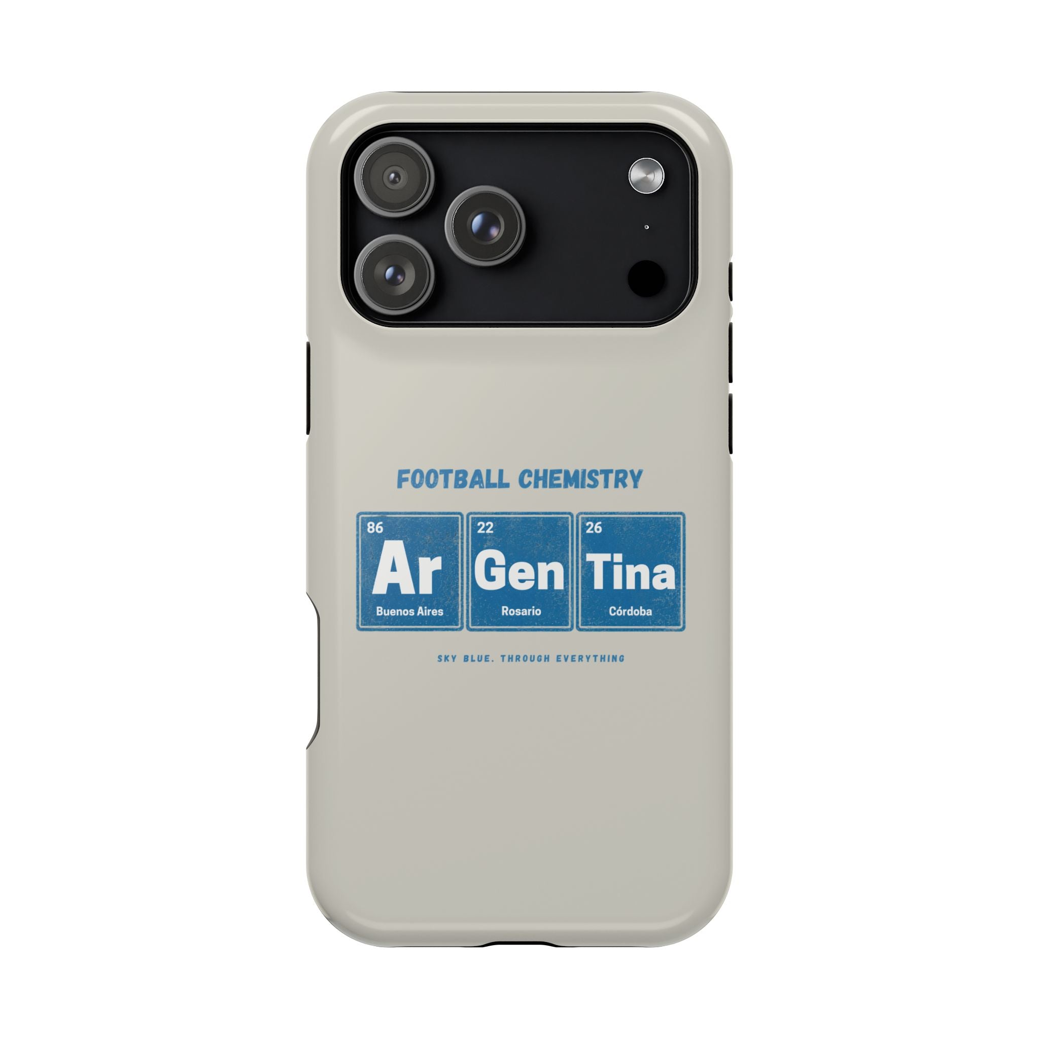 Argentina Football Phone Case | Born in blue and white.