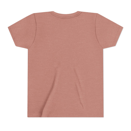 Be Brave Little One | Kids Motivational Graphic Tiger Floral Garden T-Shirt