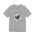 She Flies Forward | Women's Motivational Graphic Deep Horizon T-Shirt
