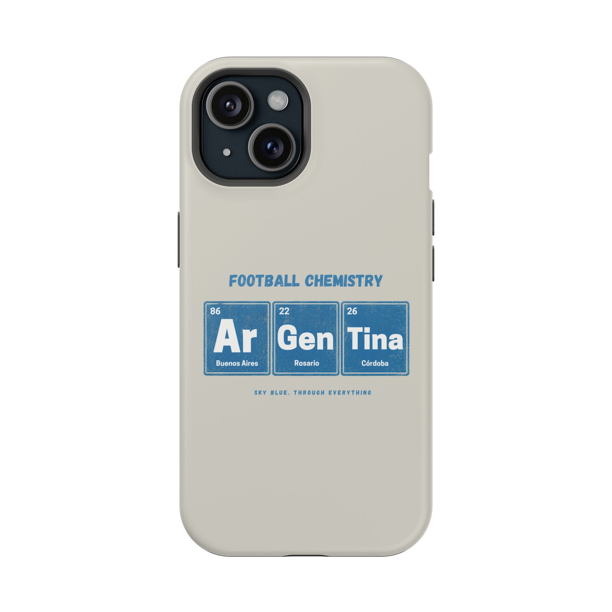 Argentina Football Phone Case | Born in blue and white.