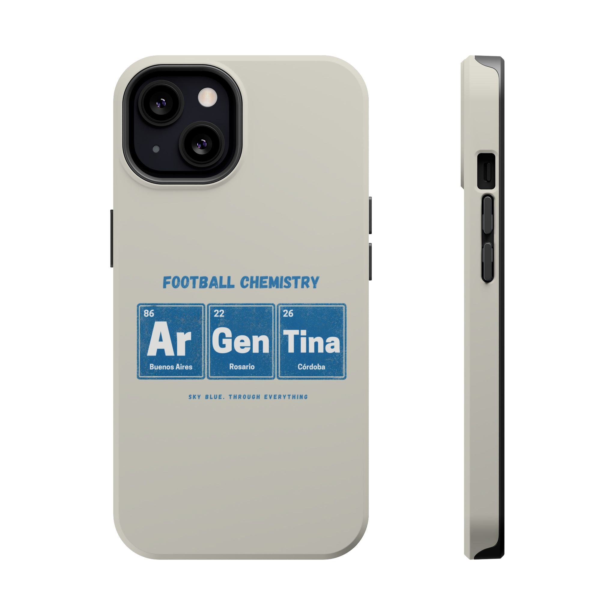 Argentina Football Phone Case | Born in blue and white.