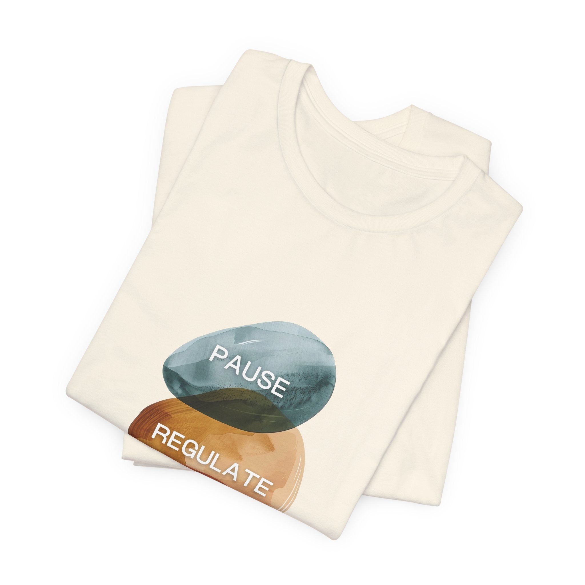 Pause Regulate Respond | Women's Motivational Graphic Vintage Women T-Shirt