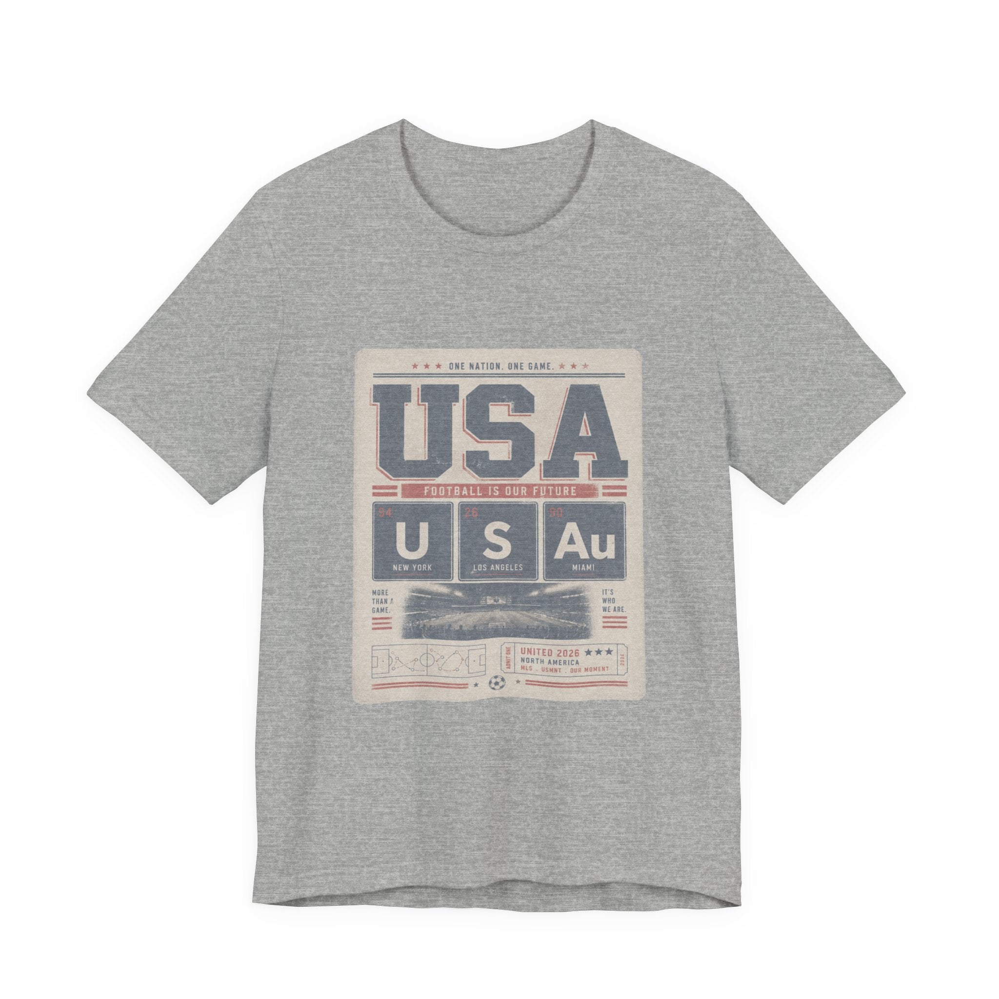 USA Football Tee | Heritage. Earned, not given.