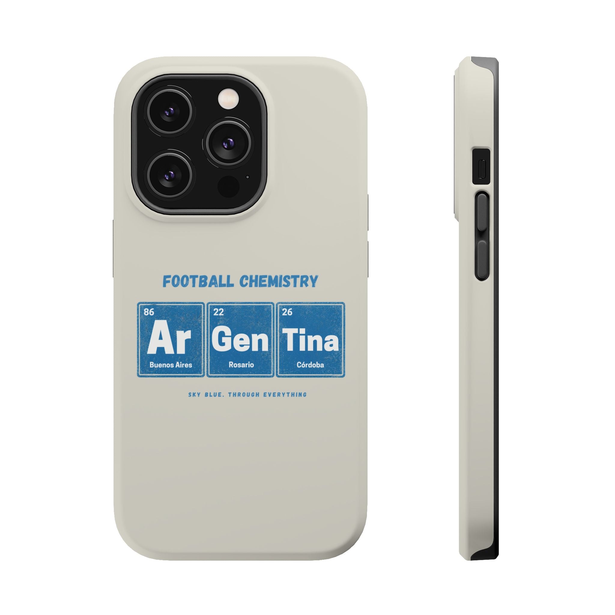 Argentina Football Phone Case | Born in blue and white.