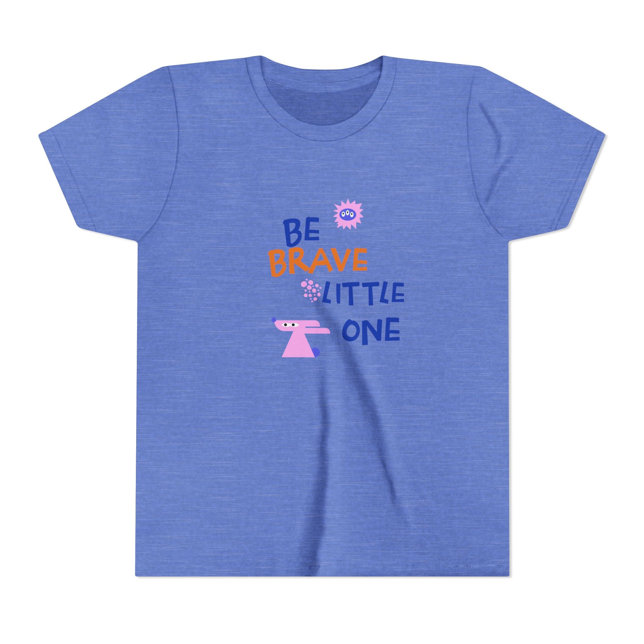Be Brave Little One | Kids Motivational Graphic Cute Motivational print T-Shirt