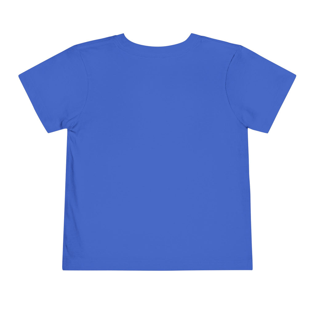 Be Brave Little One | Toddler Motivational Graphic White and Gold Star badge T-Shirt
