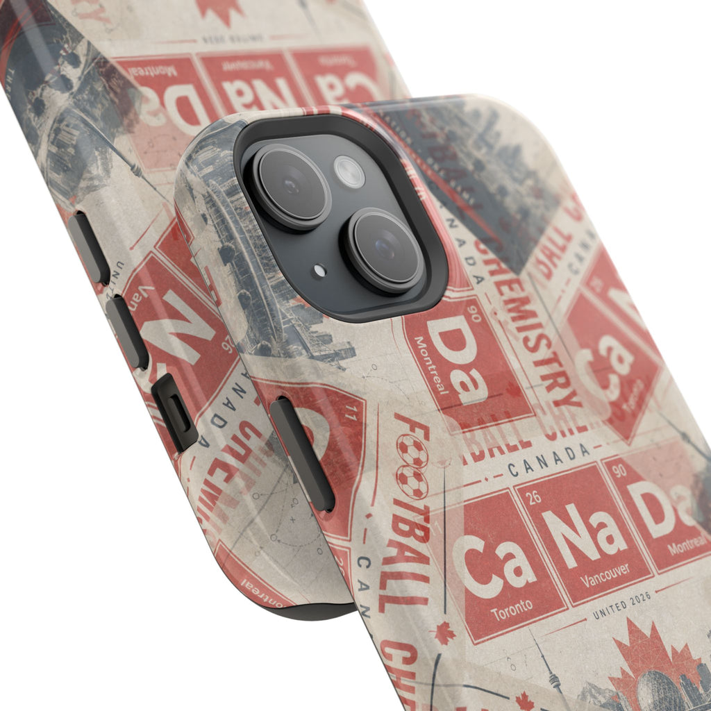 Canada Football Phone Case | Red. The base element.