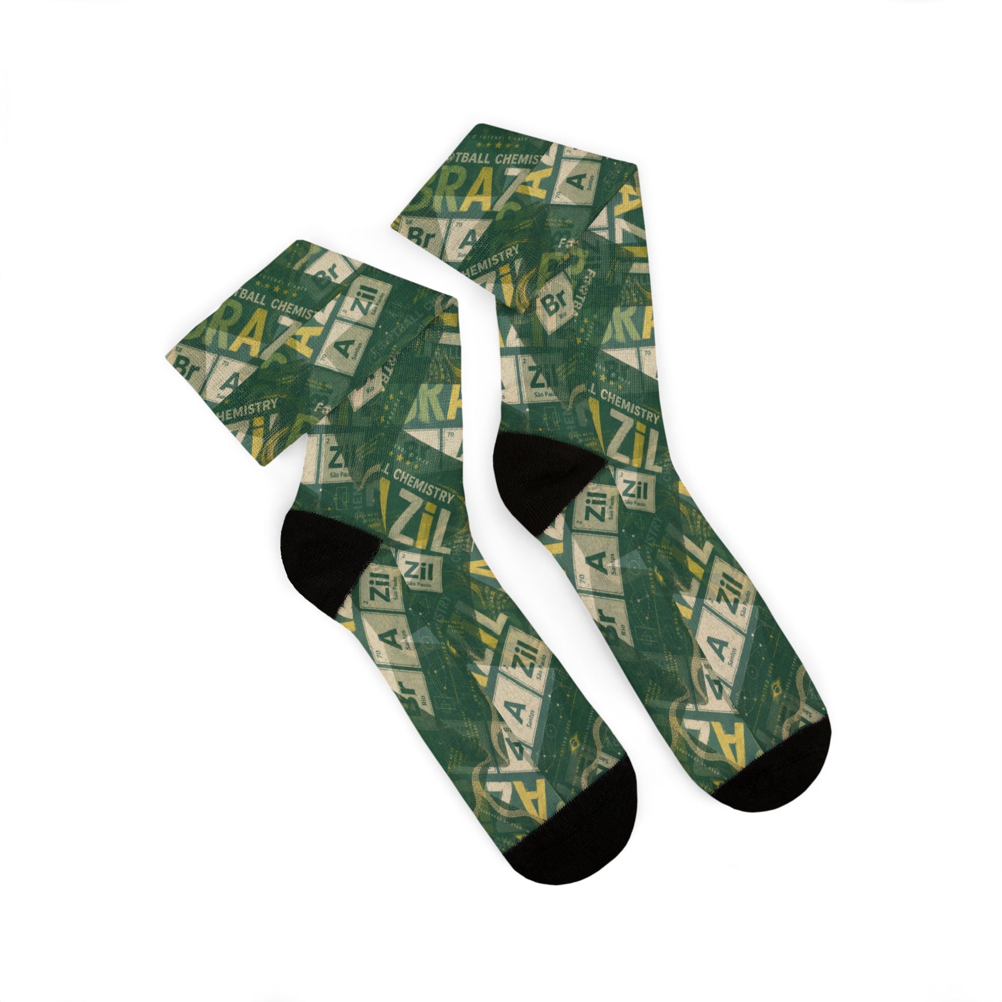 Brazil Football Socks | Editorial Matchday Edition