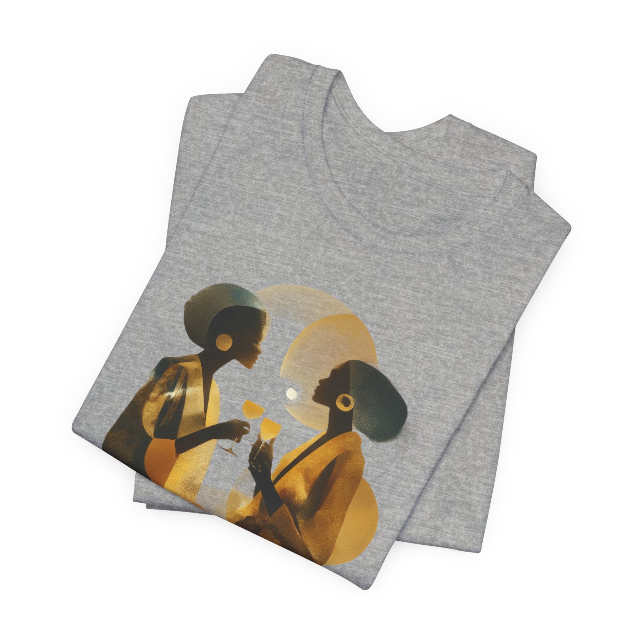 Powerful in Every Phase | Women's Motivational Graphic Vintage Women T-Shirt