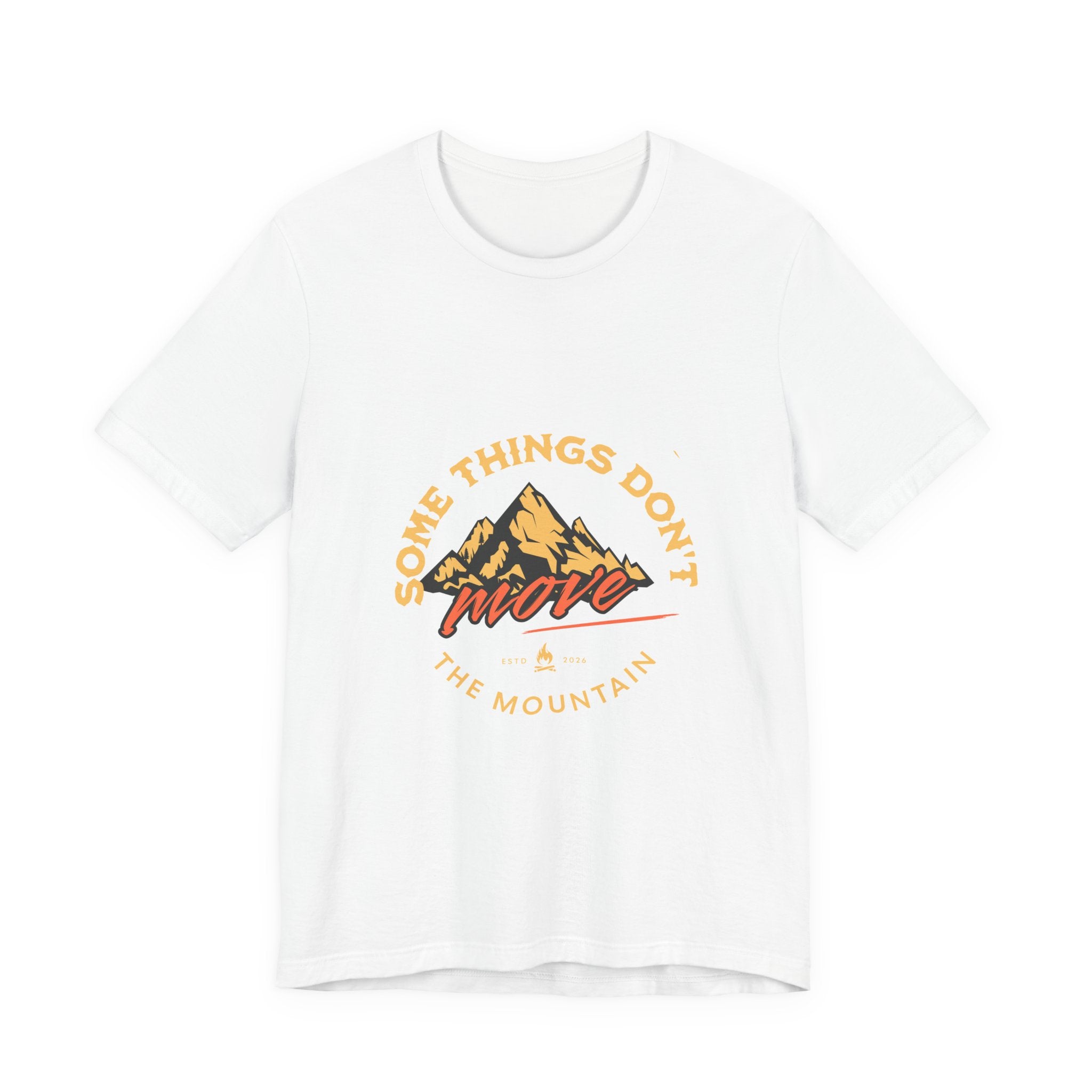Some Things Don't Move | Men's Motivational Graphic The Nomad Anchor T-Shirt