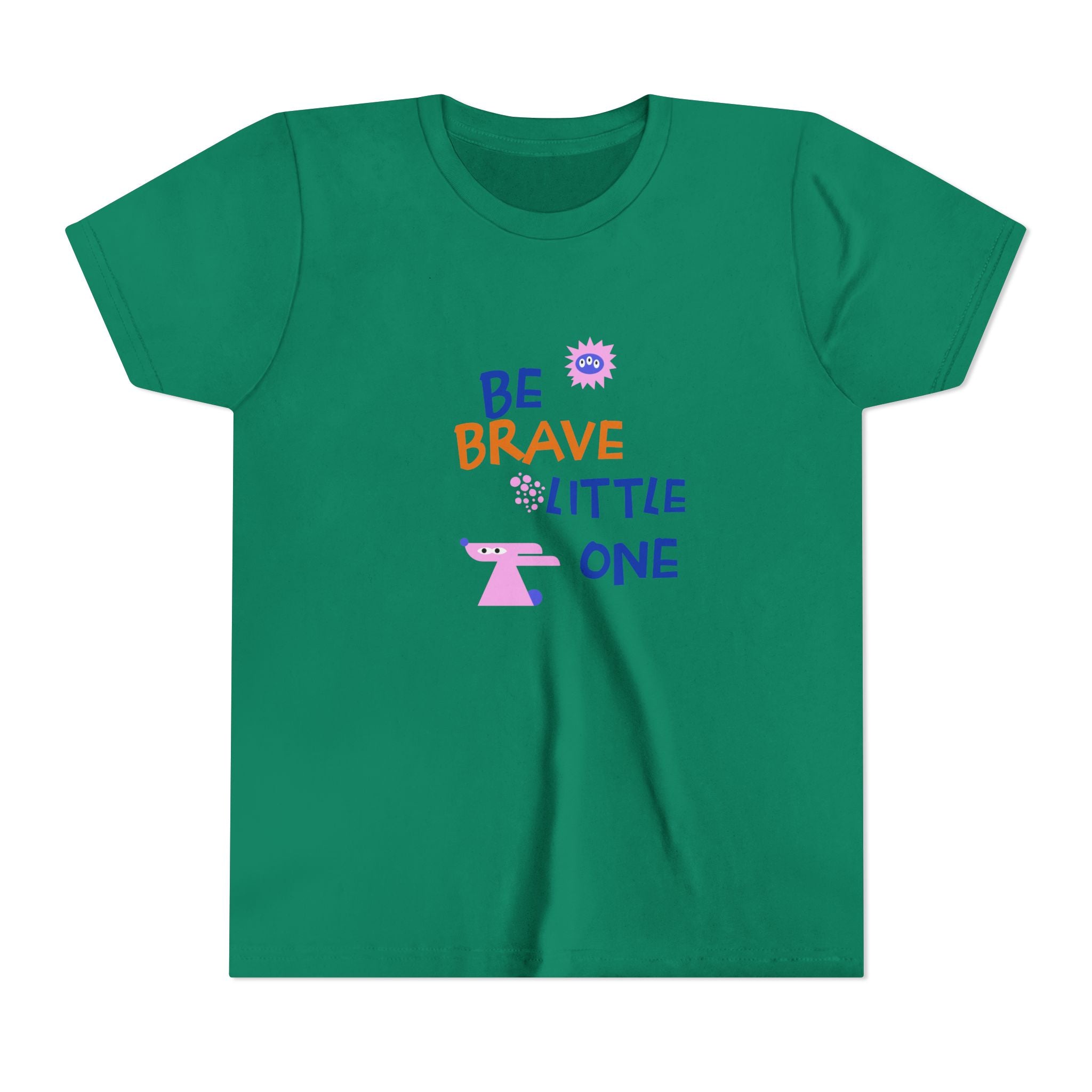 Be Brave Little One | Kids Motivational Graphic Cute Motivational print T-Shirt