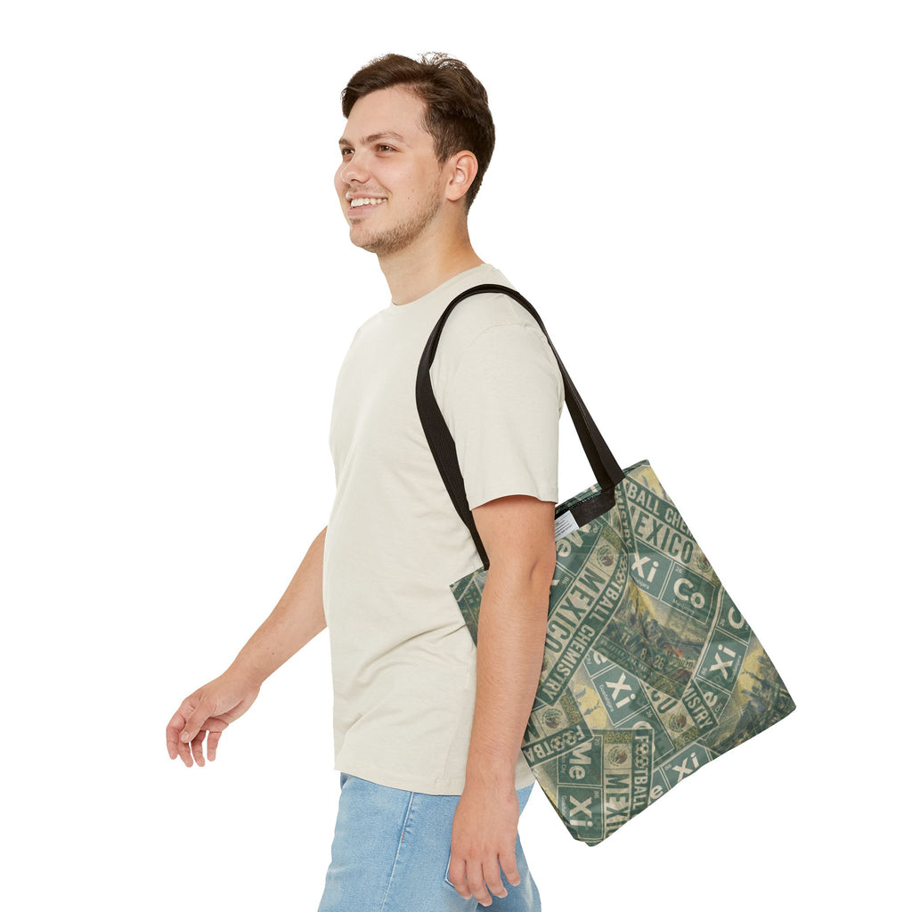 Mexico Football Tote Bag | Green. Bonded loud.