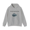 Be the horizon Line | Women's Motivational Graphic Mountain Wave Sunrise Hoodie
