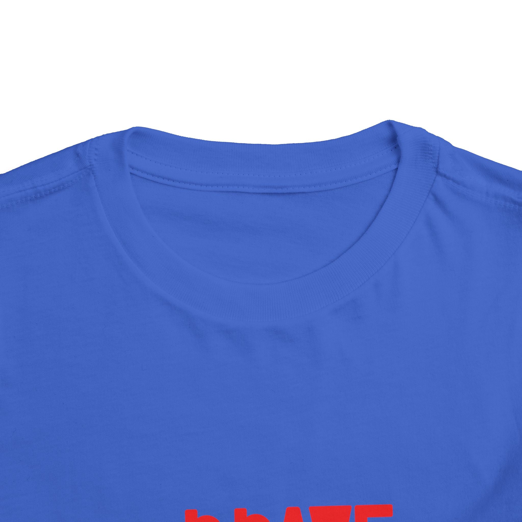 Be Brave Little One | Toddler Motivational Graphic Cute Colourful Lion T-Shirt