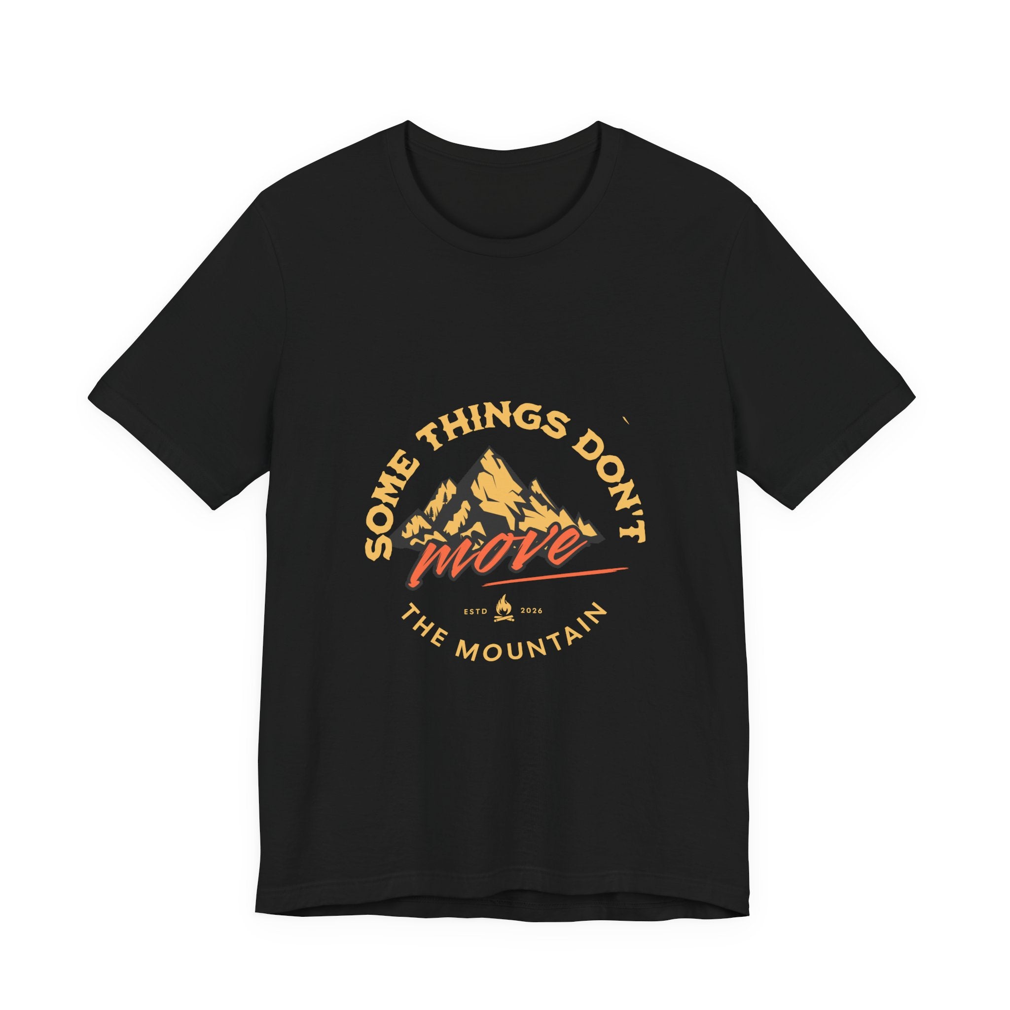 Some Things Don't Move | Men's Motivational Graphic The Nomad Anchor T-Shirt