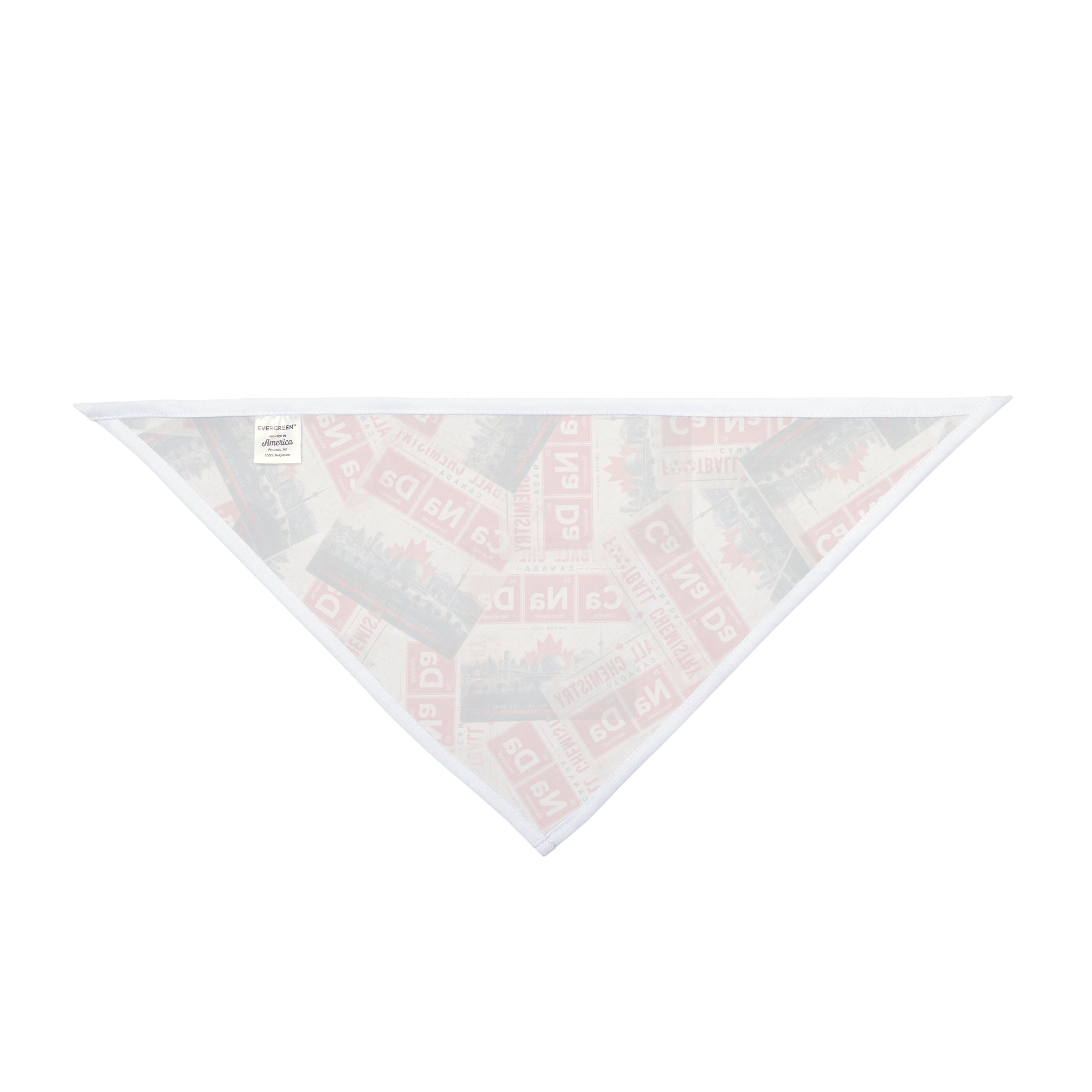 Canada Football Pet Bandana | Editorial Minimal Edition