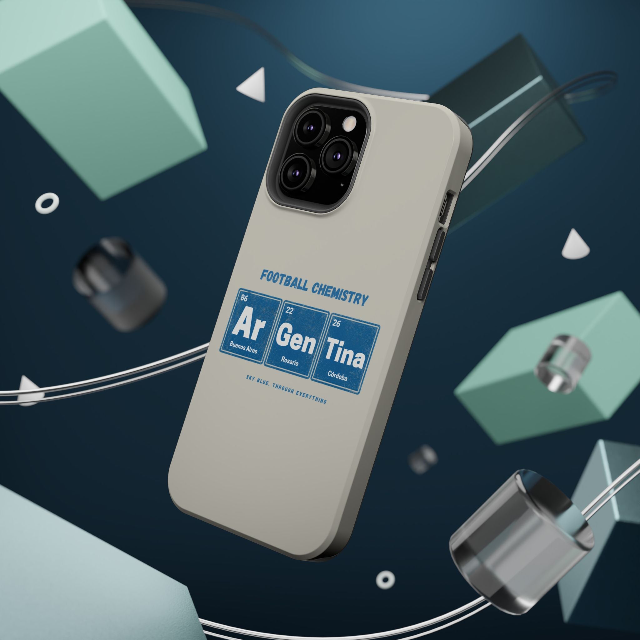 Argentina Football Phone Case | Born in blue and white.
