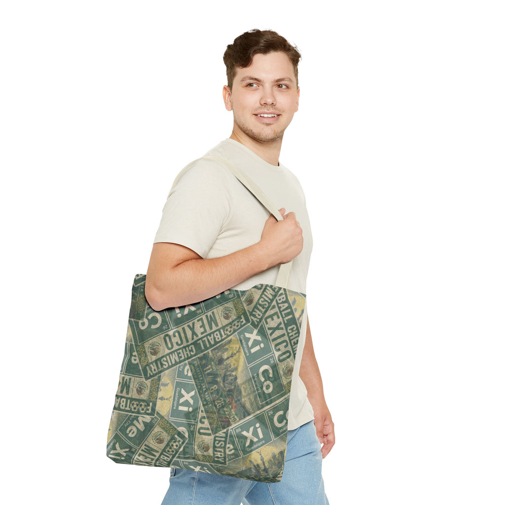 Mexico Football Tote Bag | Green. Bonded loud.