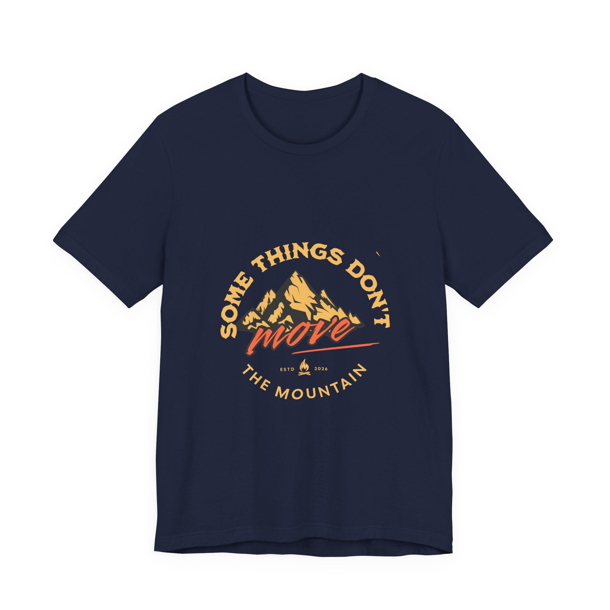 Some Things Don't Move | Men's Motivational Graphic The Nomad Anchor T-Shirt