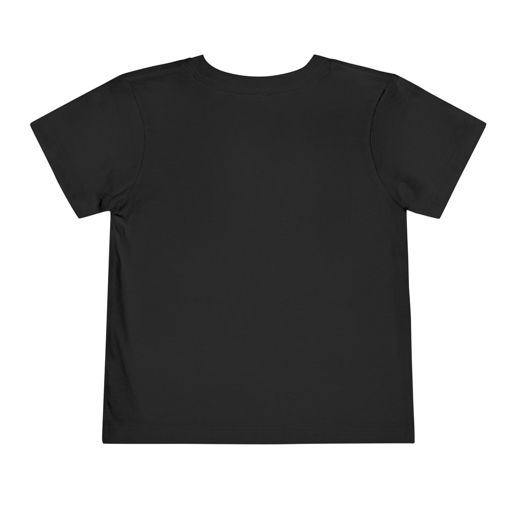 Be Brave Little One | Toddler Motivational Graphic White and Gold Star badge T-Shirt