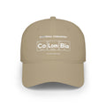 Tan baseball cap with "Football Chemistry Colombia" and "Pura Pasion" text.