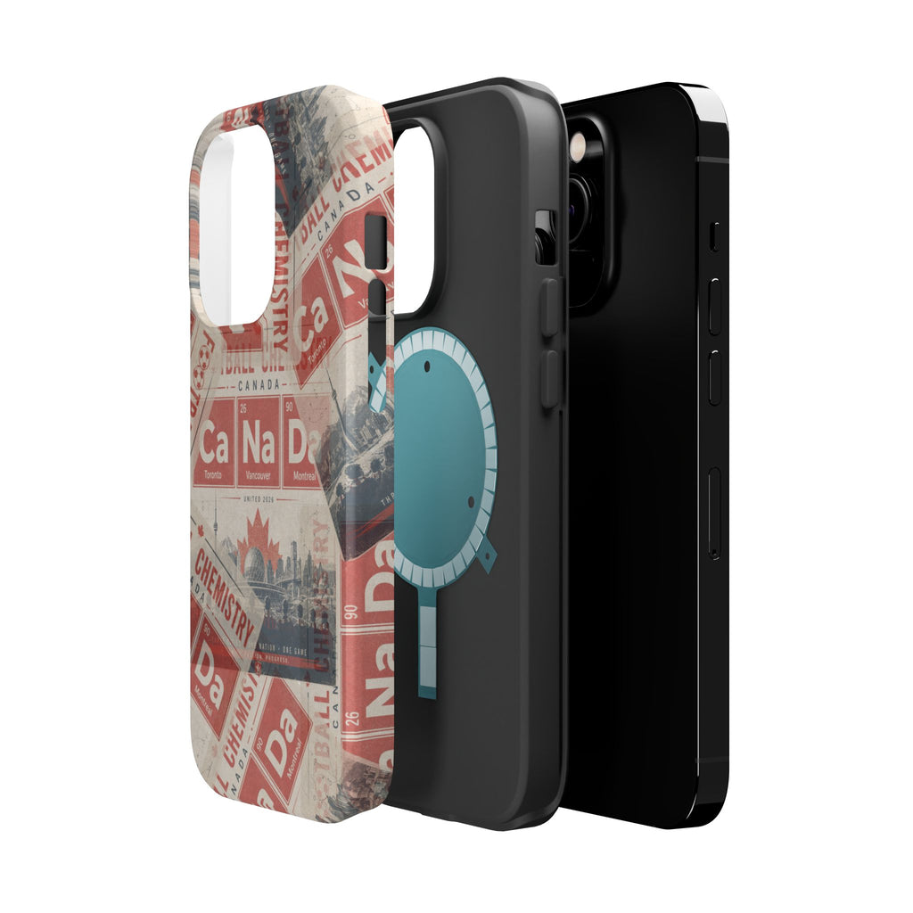 Canada Football Phone Case | Red. The base element.