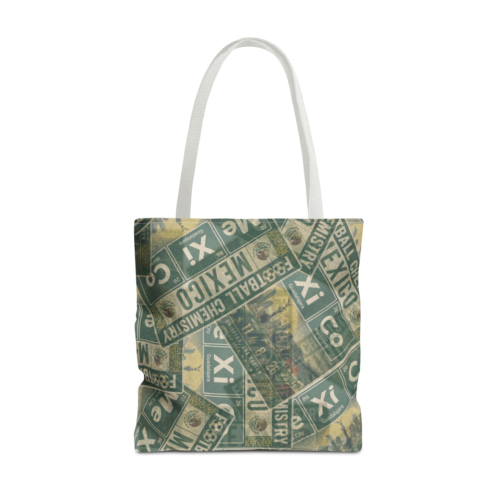 Mexico Football Tote Bag | Green. Bonded loud.