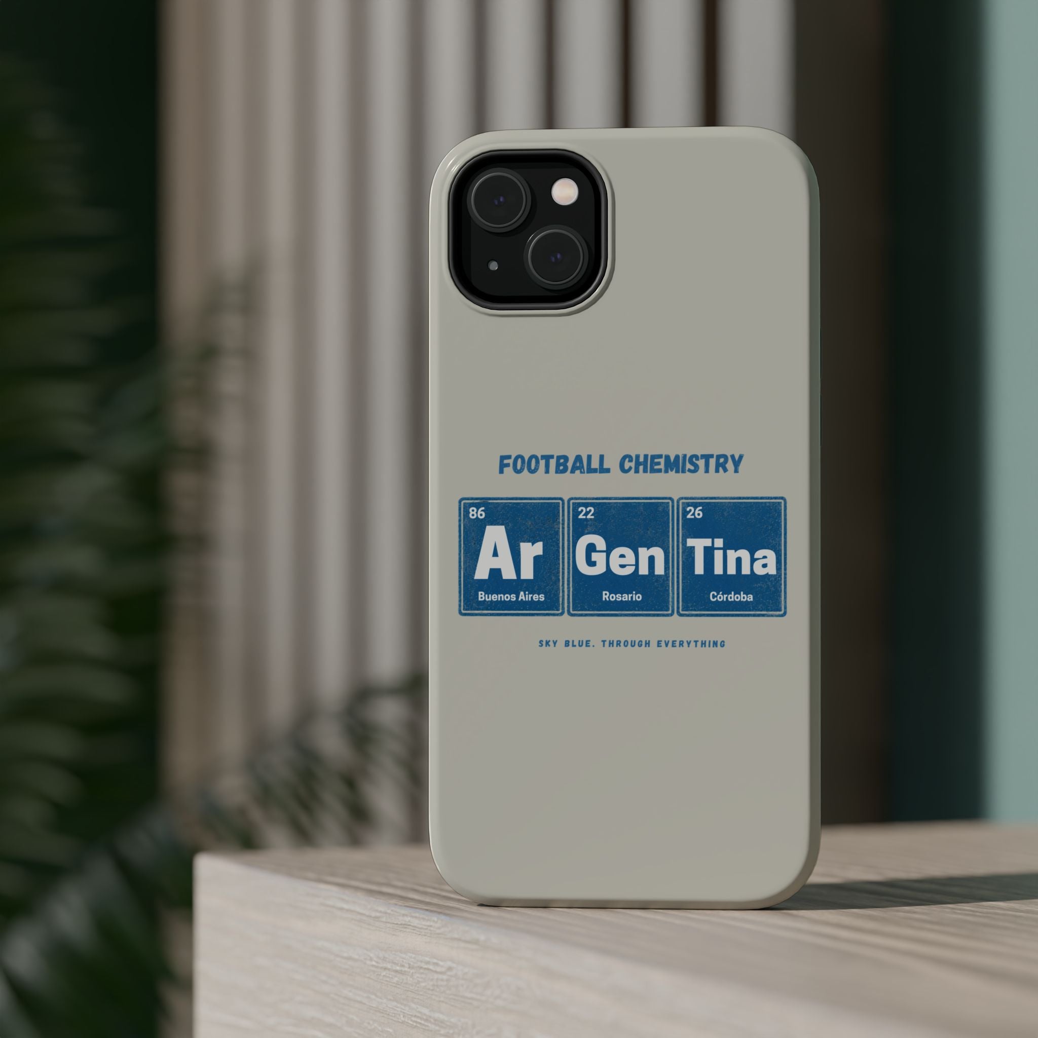 Argentina Football Phone Case | Born in blue and white.