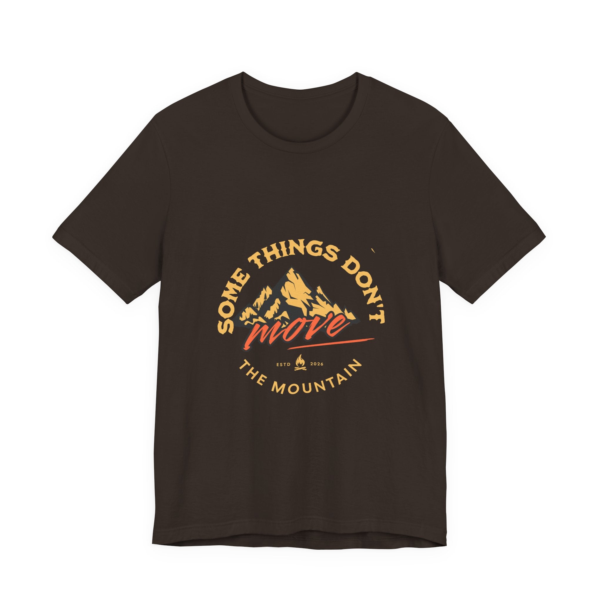 Some Things Don't Move | Men's Motivational Graphic The Nomad Anchor T-Shirt