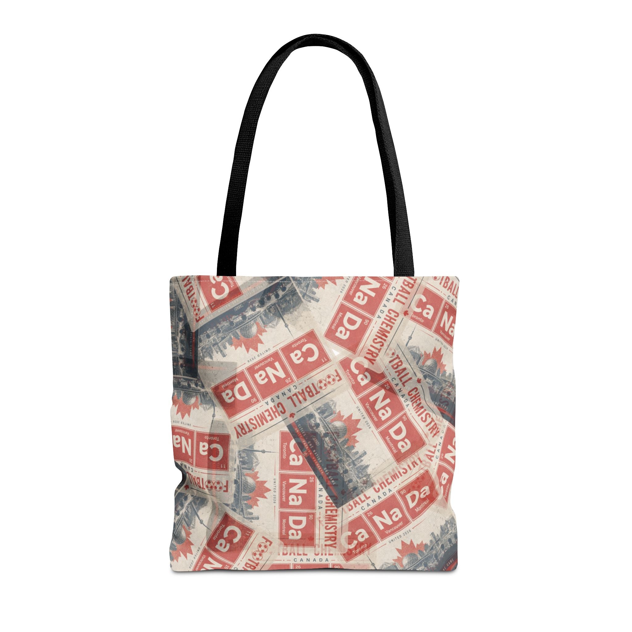 Canada Football Tote Bag | Red. The base element.