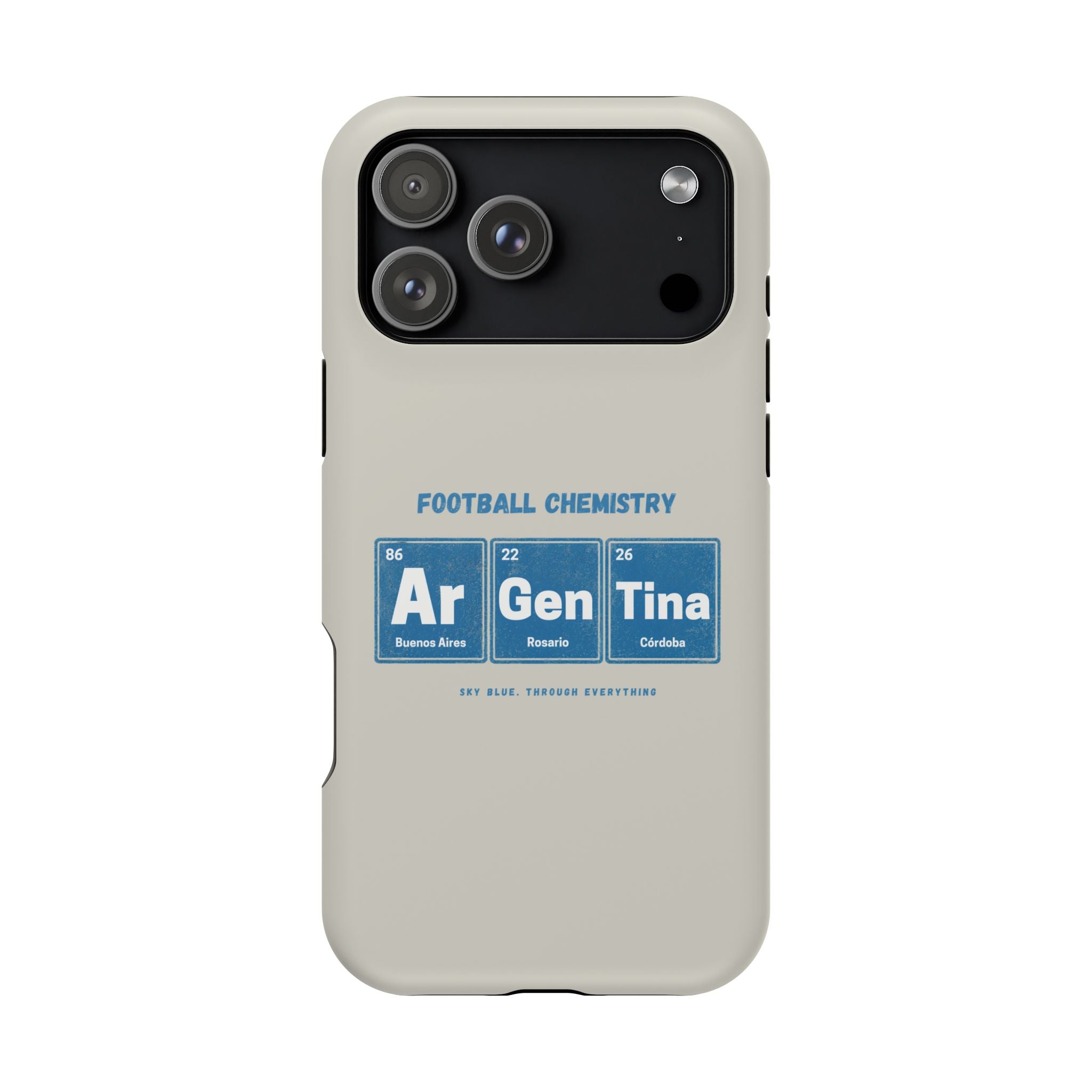Argentina Football Phone Case | Born in blue and white.
