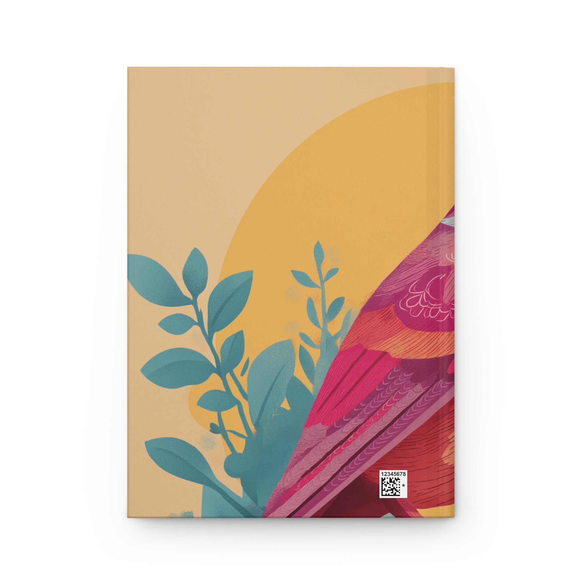 She Flies Forward Hardcover Journal | Motivational Graphic Soft Ascent