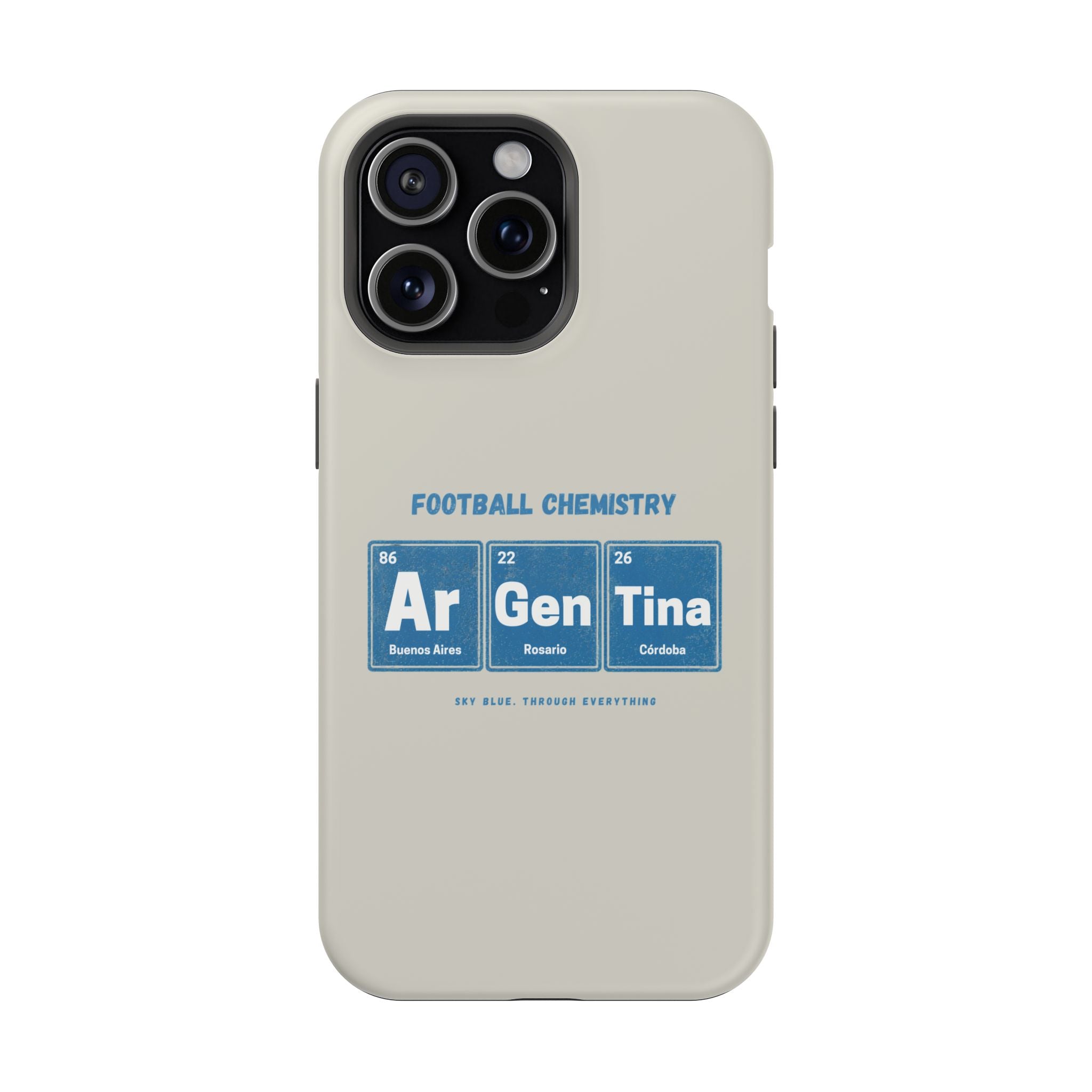 Argentina Football Phone Case | Born in blue and white.