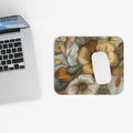 Golden Bloom Mousepad - 3D Embroidery-Style Botanical Mousepads motivational design