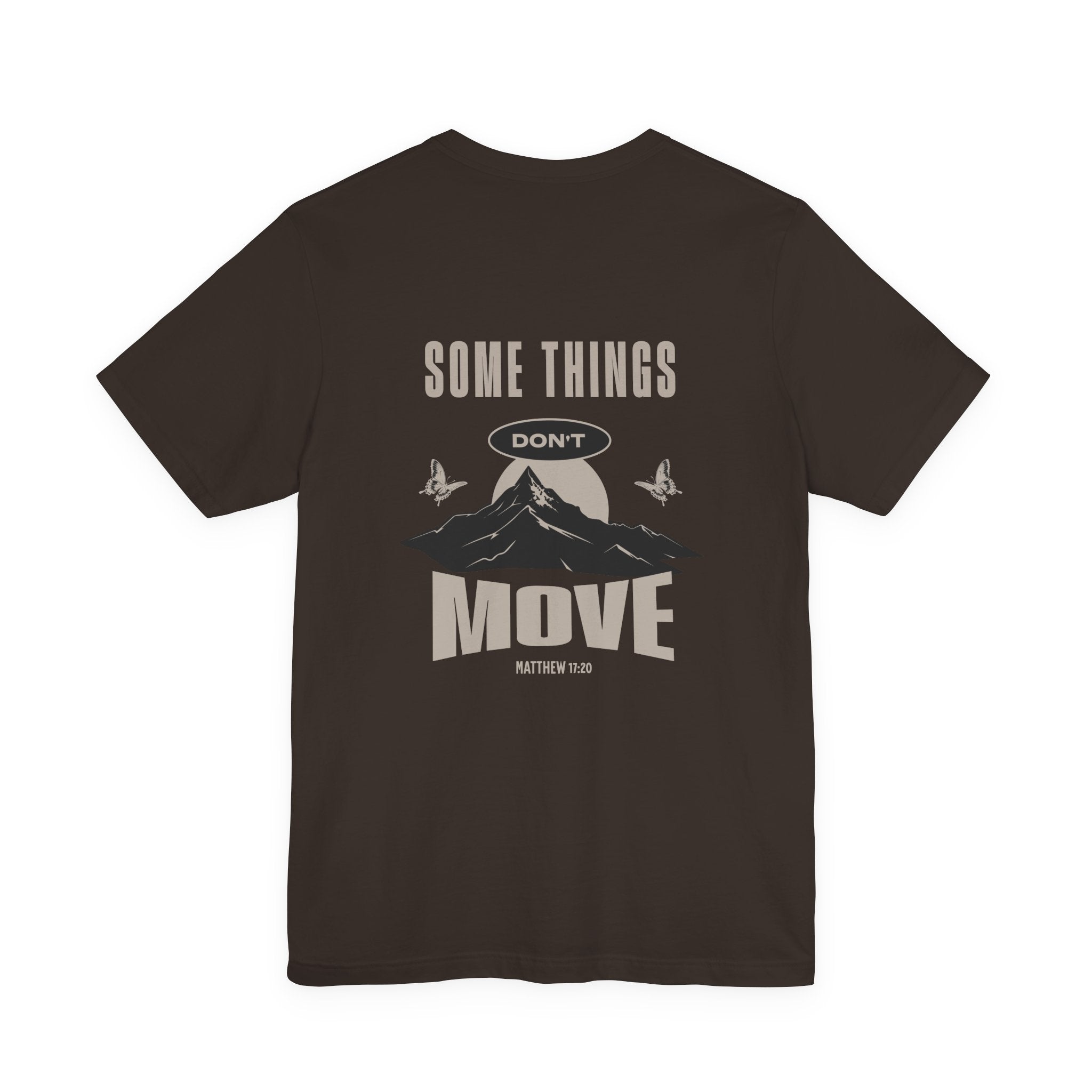 Some Things Don't Move | Men's Motivational Graphic The Inner Rock T-Shirt