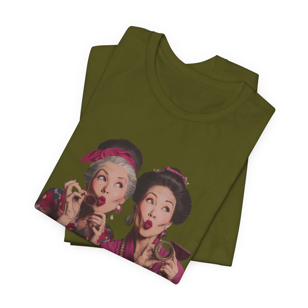 A Little Older Much Clearer | Women's Motivational Graphic Retro Woman Cocktail T-Shirt