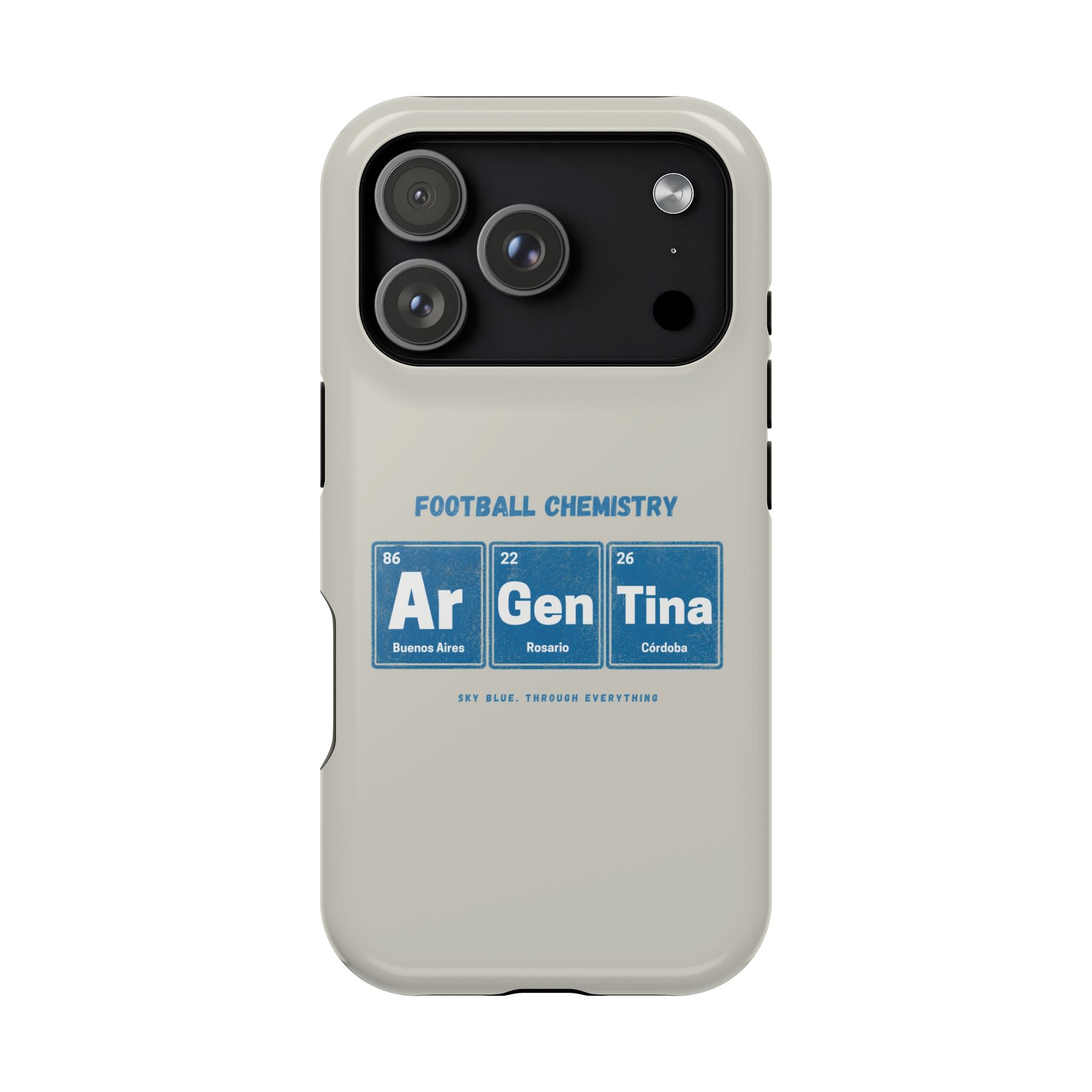 Argentina Football Phone Case | Born in blue and white.