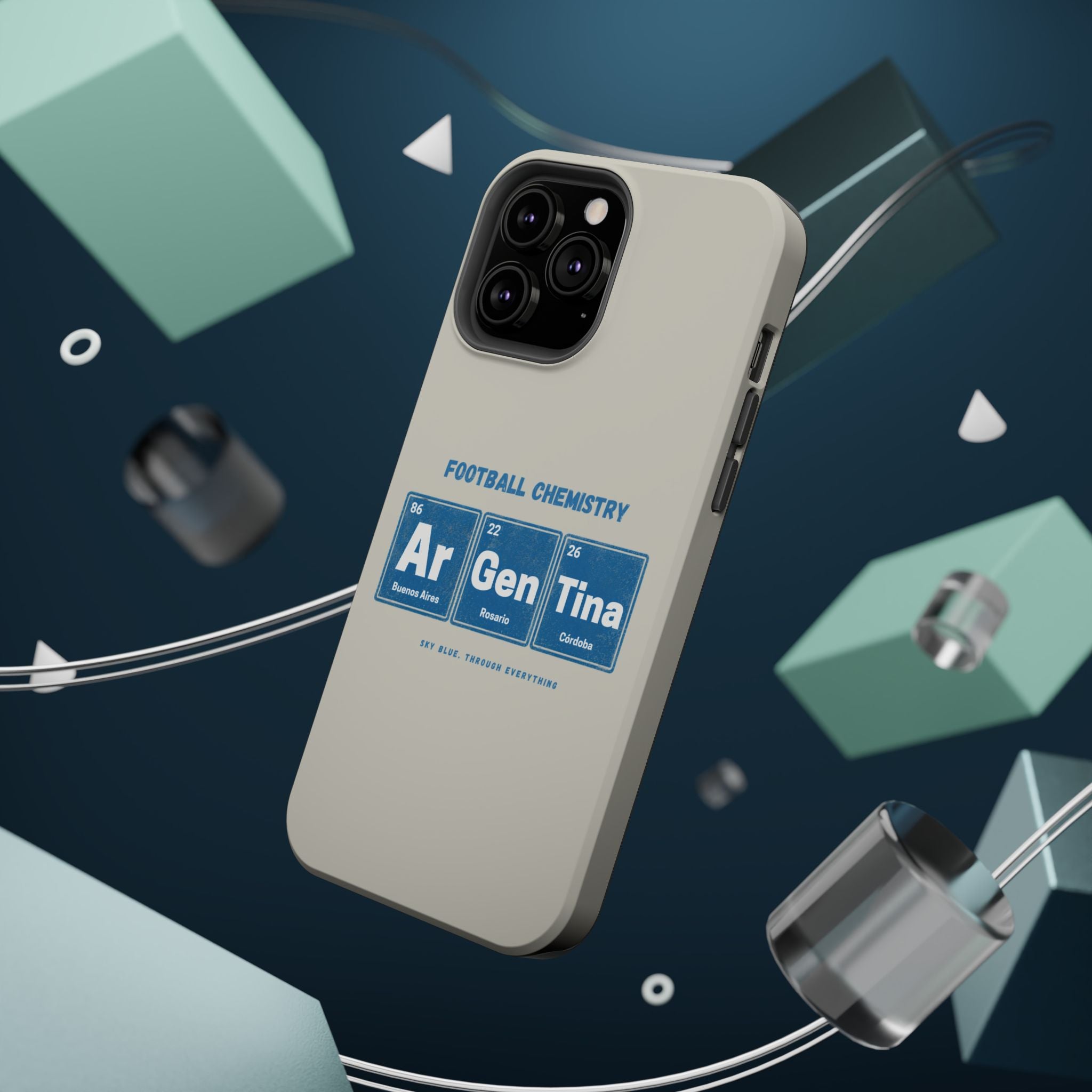 Argentina Football Phone Case | Born in blue and white.