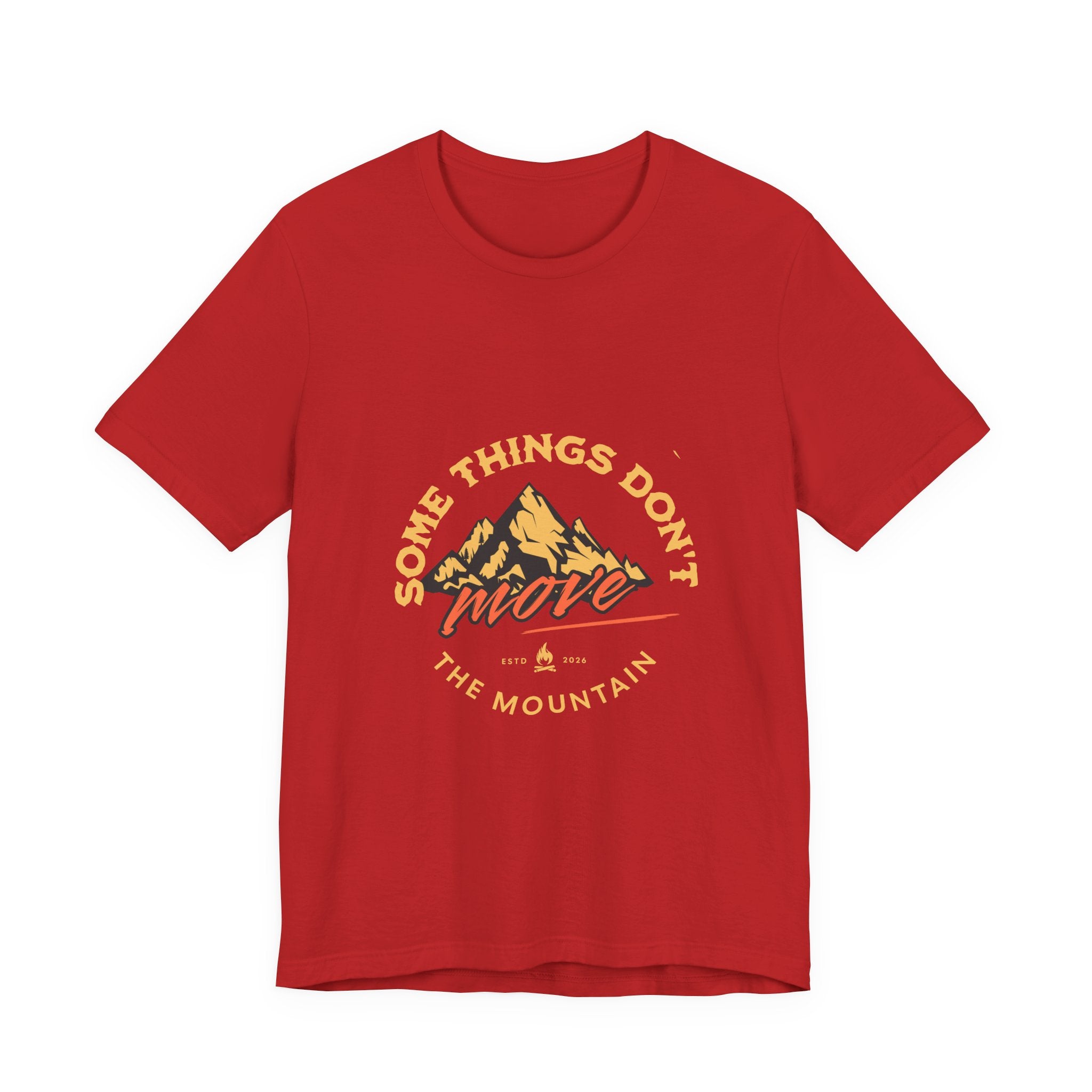 Some Things Don't Move | Men's Motivational Graphic The Nomad Anchor T-Shirt